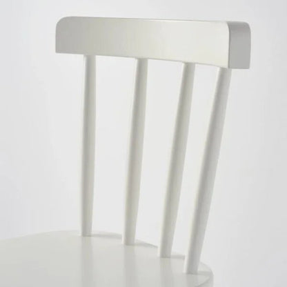 IKEA AGAM Junior Chair in White Solid Wood | Sturdy & Timeless - althahanifurniture