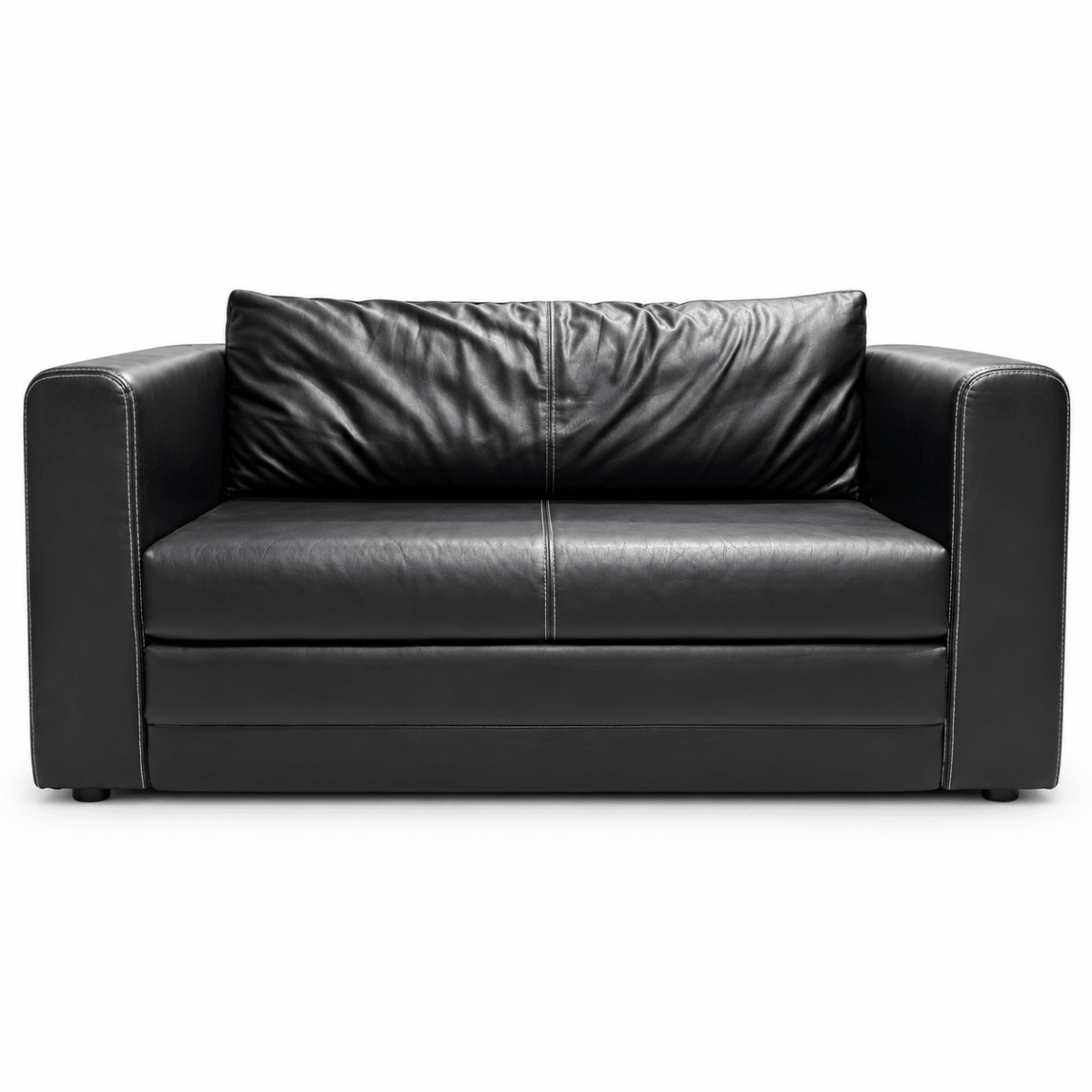 IKEA ASKEBY 2-Seater Convertible Sofa Bed – Black – 149 cm - Al Thahani Furniture