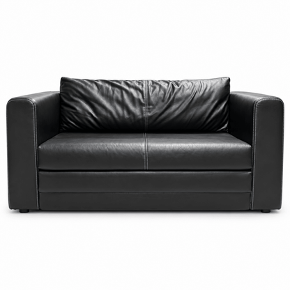 IKEA ASKEBY 2-Seater Convertible Sofa Bed – Black – 149 cm - Al Thahani Furniture