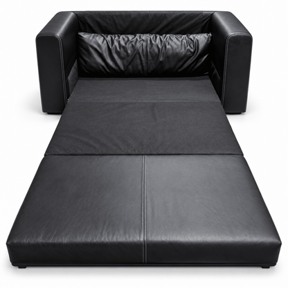 IKEA ASKEBY 2-Seater Convertible Sofa Bed – Black – 149 cm - Al Thahani Furniture