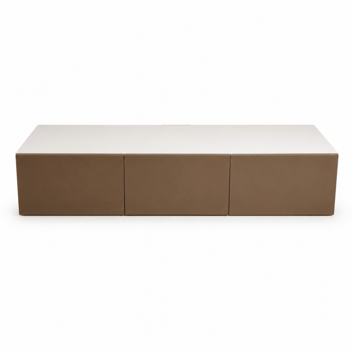 IKEA BESTÅ 3-Door TV Bench | White & Beige - Al Thahani Furniture