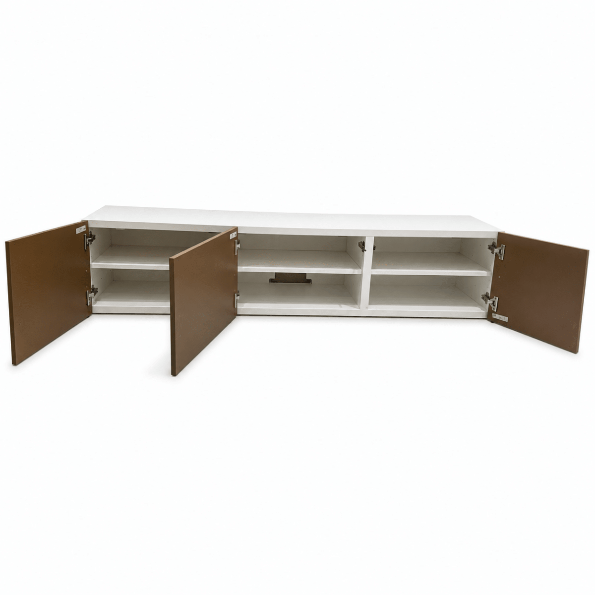 IKEA BESTÅ 3-Door TV Bench | White & Beige - Al Thahani Furniture