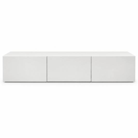 IKEA BESTÅ 3-Door TV Cabinet – White – 180 × 42 × 38 cm - Al Thahani Furniture