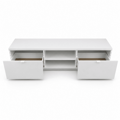IKEA BESTÅ TV Bench / Media Unit – White – 180 cm - Al Thahani Furniture