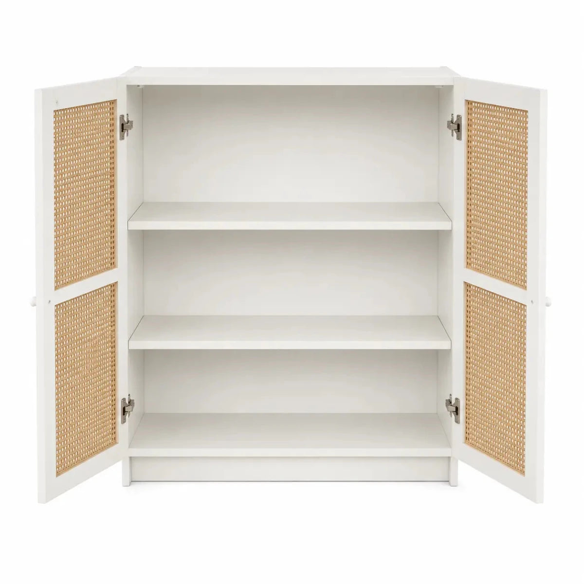 IKEA BILLY/HÖGADAL Bookcase with Doors | used 6 months - Al Thahani Furniture
