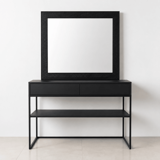 IKEA Black-Brown King Bedroom Set with 180 × 200 cm Bed, Mattress &amp; PAX Wardrobe - Al Thahani Furniture