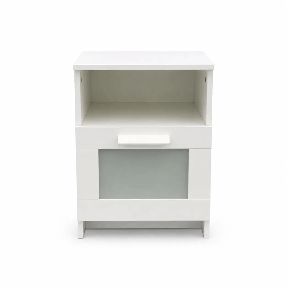 IKEA BRIMNES Bedside Table | White - used 9 months - Al Thahani Furniture