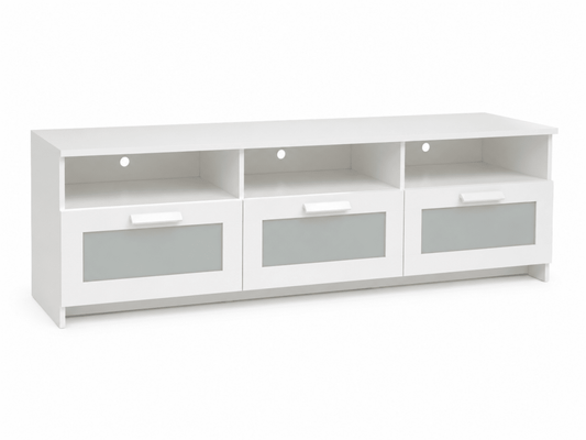 IKEA BRIMNES TV Bench | White, 180x41x53 cm - Al Thahani Furniture