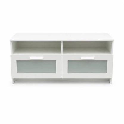 IKEA BRIMNES TV Bench | White - used 9 months - Al Thahani Furniture