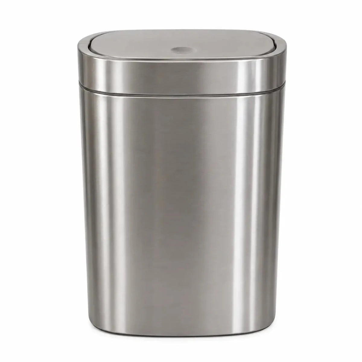 IKEA BROGRUND Touch Top Bin | Stainless Steel, 4L - used 1 months - Al Thahani Furniture
