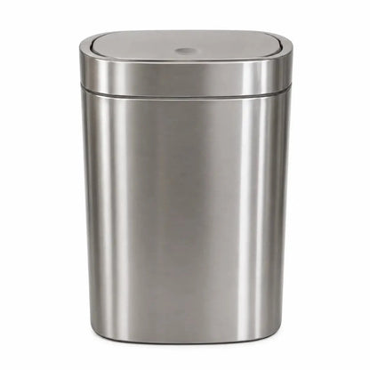 IKEA BROGRUND Touch Top Bin | Stainless Steel, 4L - used 1 months - Al Thahani Furniture