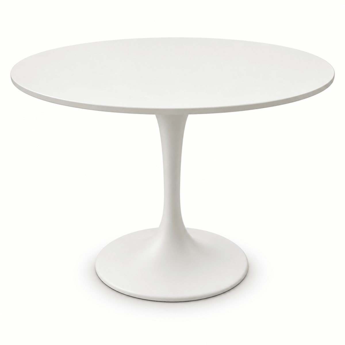 IKEA DOCKSTA 3-Piece Dining Set with 2 KRYLBO Upholstered Chairs – White & Dark Beige – 103 cm - Al Thahani Furniture