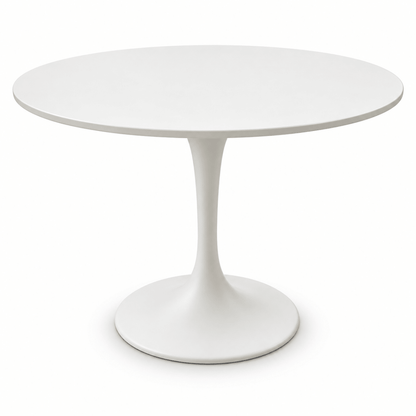 IKEA DOCKSTA 3-Piece Dining Set with 2 KRYLBO Upholstered Chairs – White & Dark Beige – 103 cm - Al Thahani Furniture