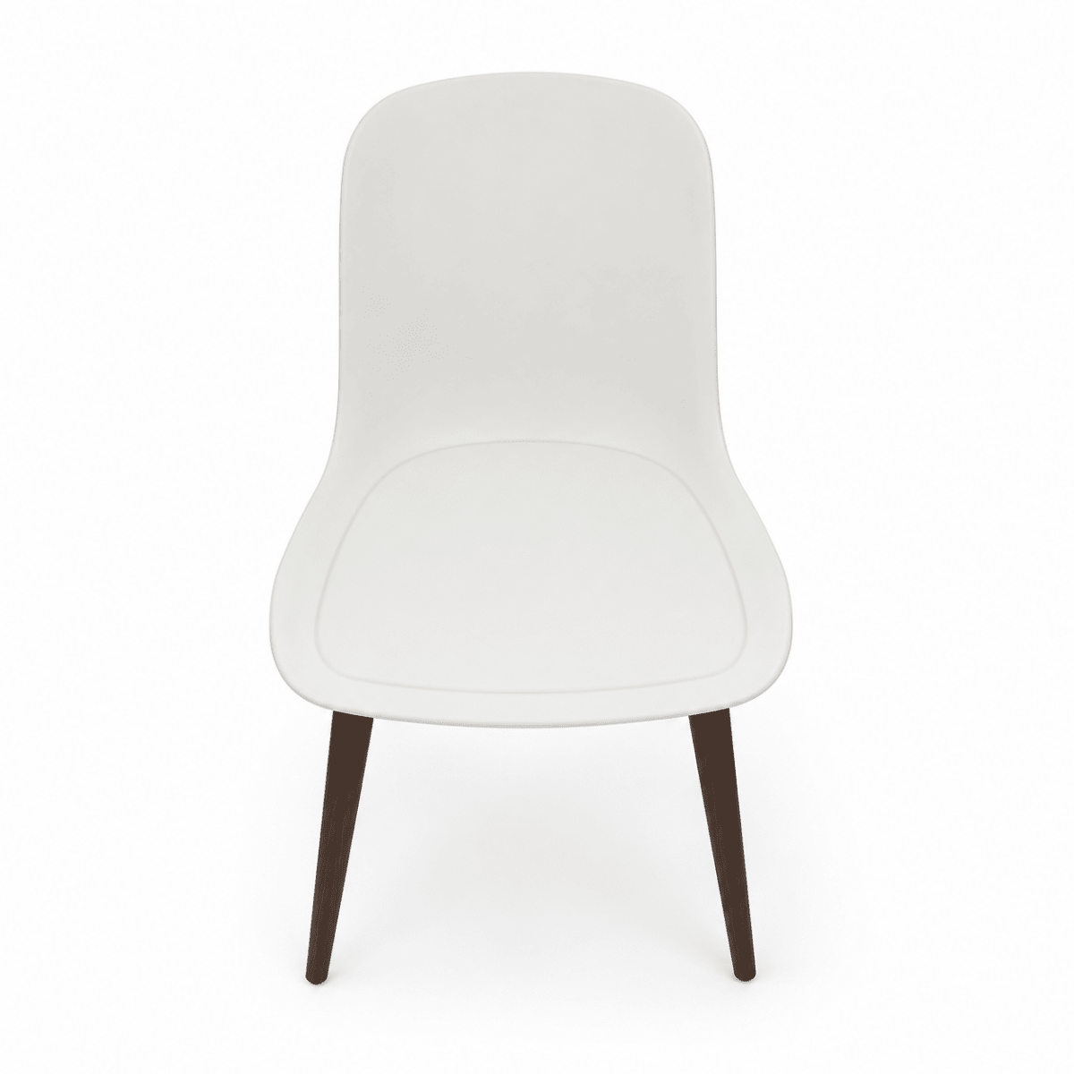 IKEA DOCKSTA Round Table with 5 GRÖNSTA Chairs | White, 103 cm Diameter - used 6 months - Al Thahani Furniture