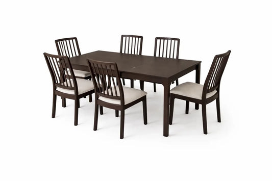 IKEA EKEDALEN / EKEDALEN Table and 6 Chairs – Dark Brown– Used 6 Months (Excellent Condition) - althahanifurniture