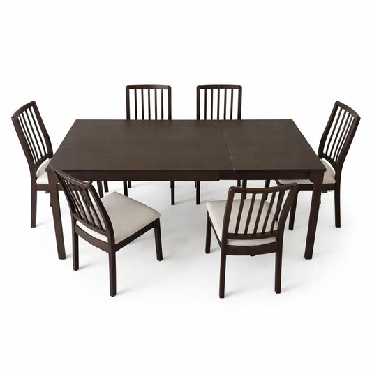 IKEA EKEDALEN / EKEDALEN Table and 6 Chairs – Dark Brown– Used 6 Months (Excellent Condition) - althahanifurniture