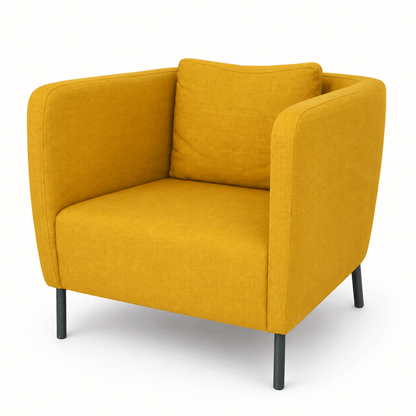 IKEA EKERÖ Armchair – Skiftebo Yellow - Al Thahani Furniture