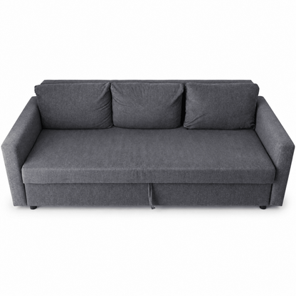 IKEA FRIHETEN 3-Seater Sofa Bed with Storage – Skiftebo Dark Grey – 225 cm - Al Thahani Furniture