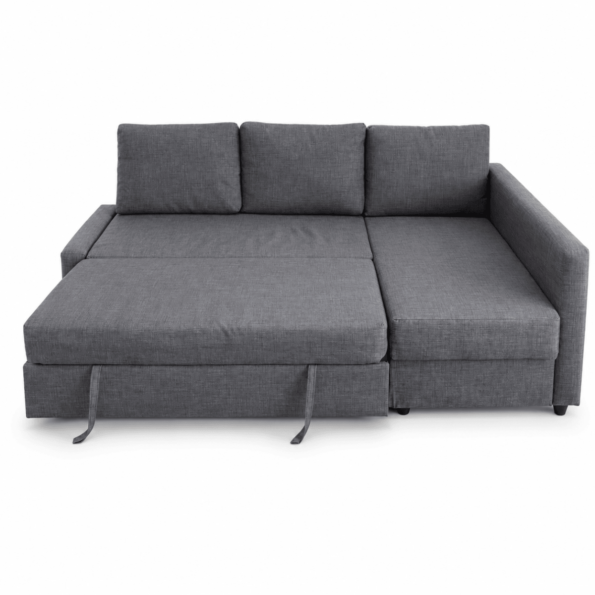 IKEA FRIHETEN Corner Sofa-Bed with Storage | Dark Grey - Al Thahani Furniture