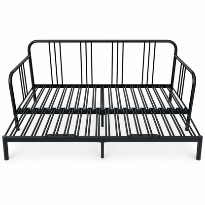 IKEA FYRESDAL Day-bed Frame – Black – 80 × 200 cm - Al Thahani Furniture
