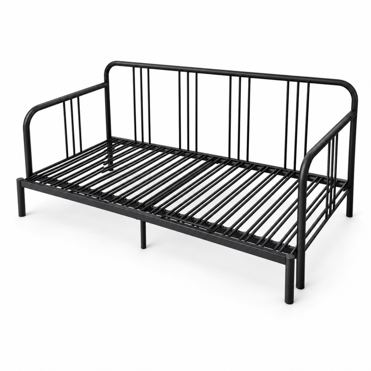 IKEA FYRESDAL Day-bed Frame – Black – 80 × 200 cm - Al Thahani Furniture