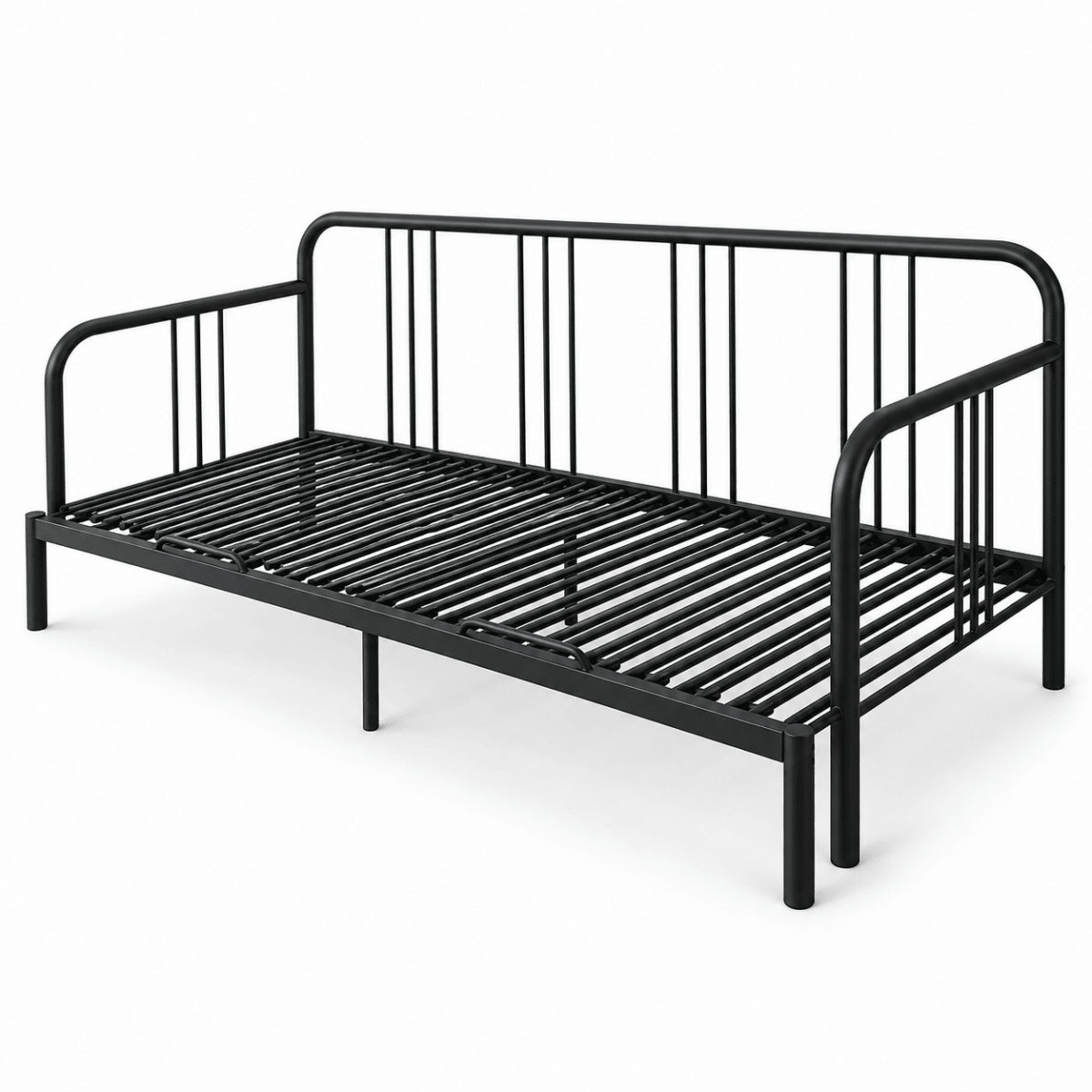 IKEA FYRESDAL Day-bed Frame – Black – 80 × 200 cm - Al Thahani Furniture