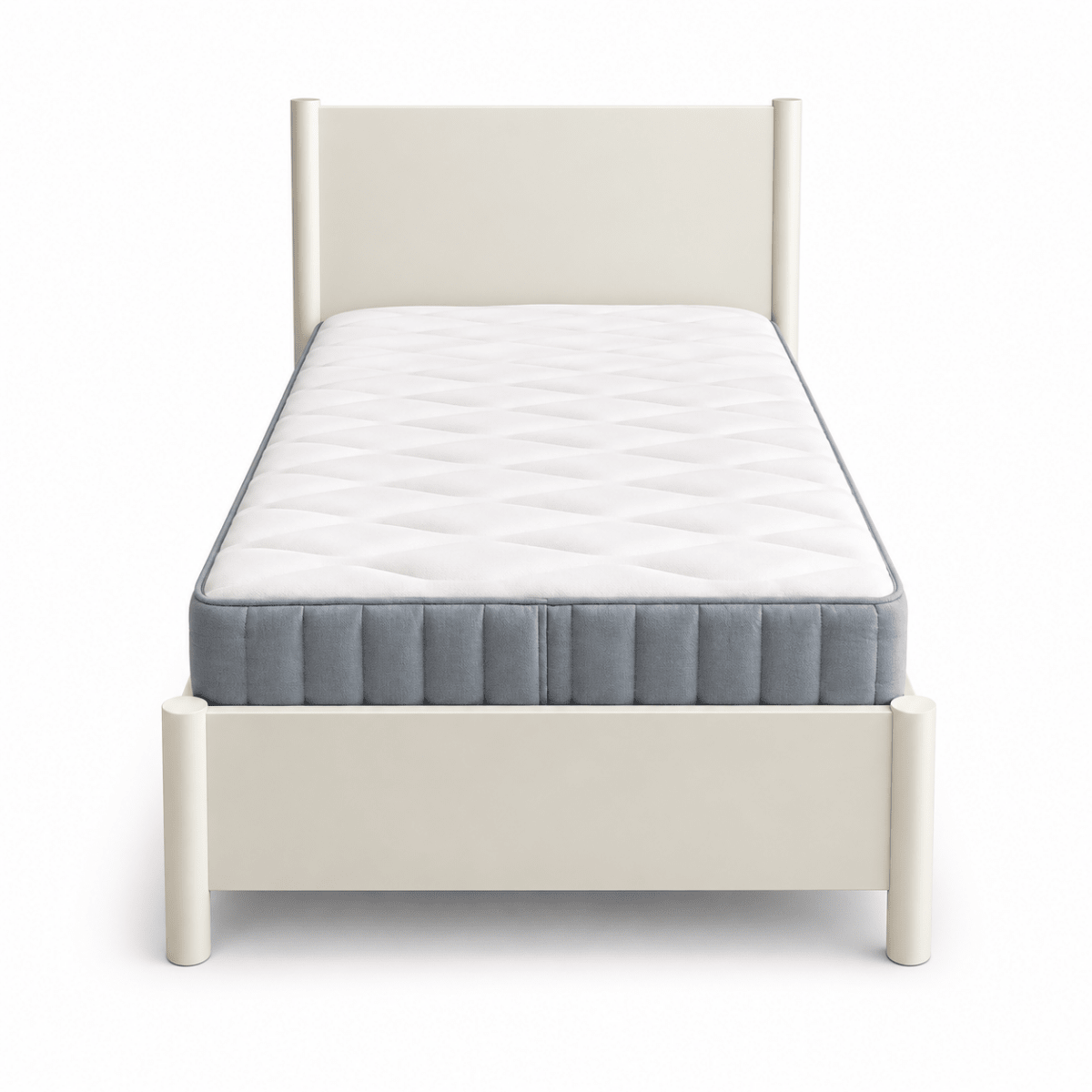IKEA GULLABERG Single Bed with 2 Storage Drawers & Mattress – White – 90 × 200 cm - Al Thahani Furniture