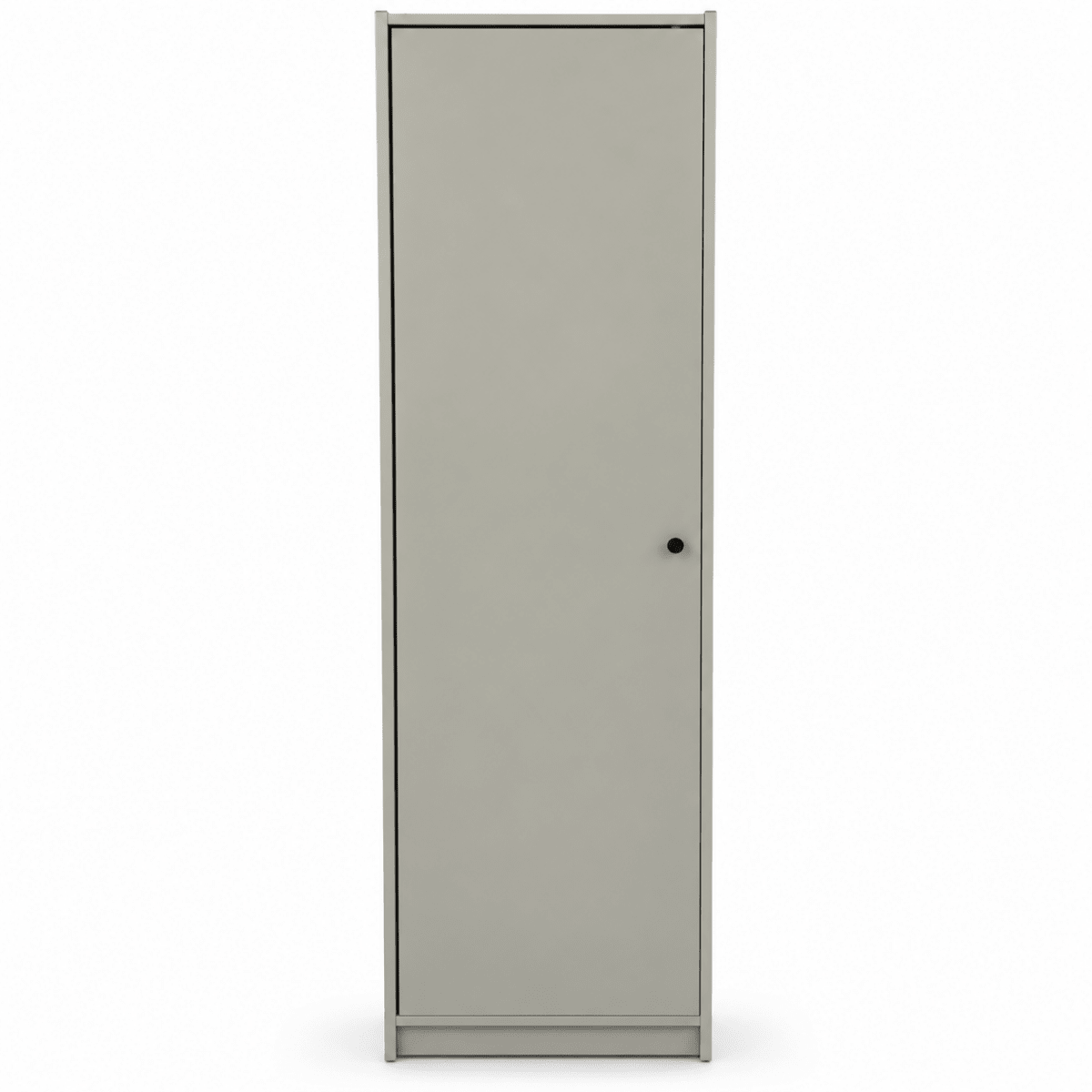 IKEA GURSKEN Single-Door Wardrobe – Light Beige – 49.4 × 55 × 185.7 cm - Al Thahani Furniture