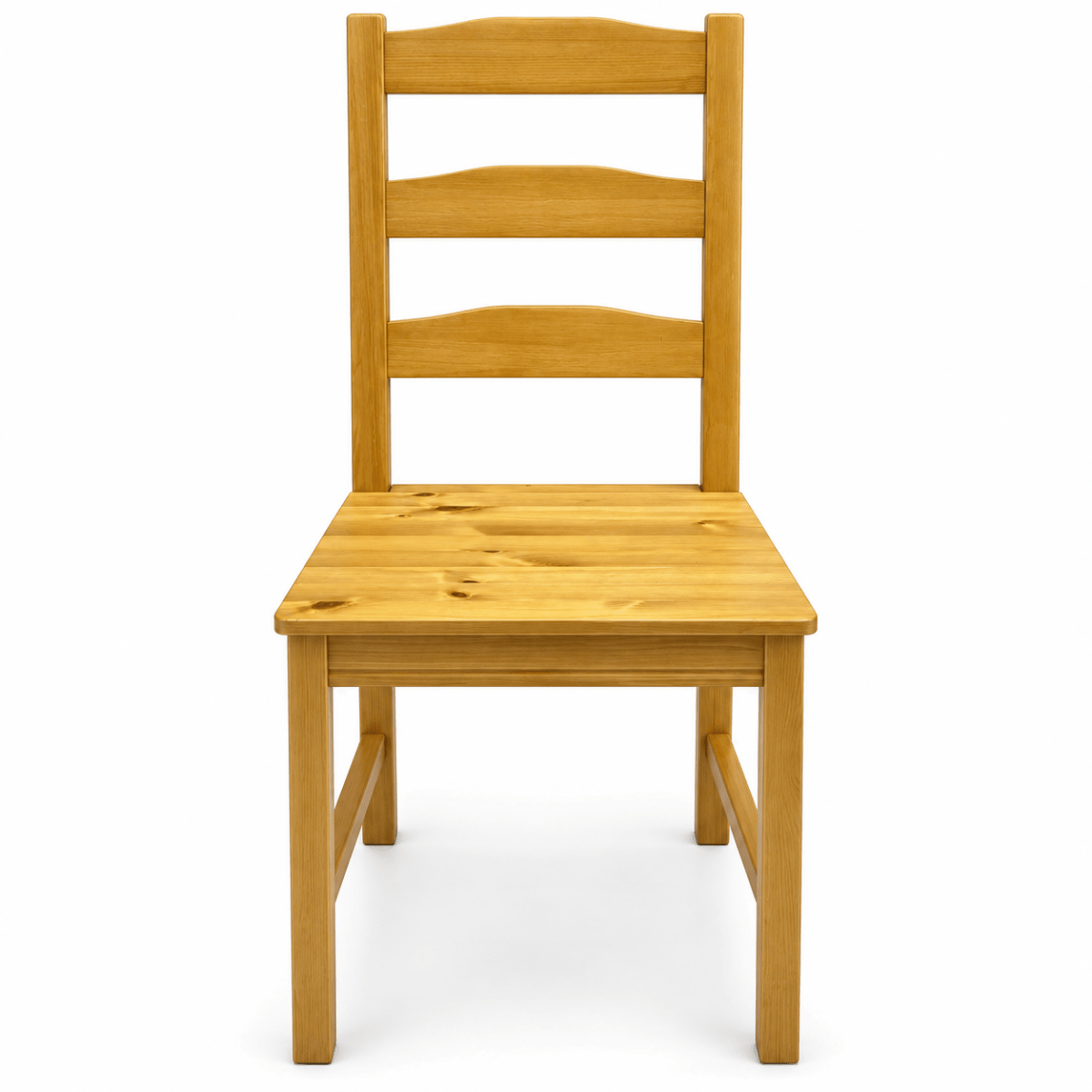 IKEA HÄGERNÄS Solid Pine Dining Chair – Antique Stain - Al Thahani Furniture