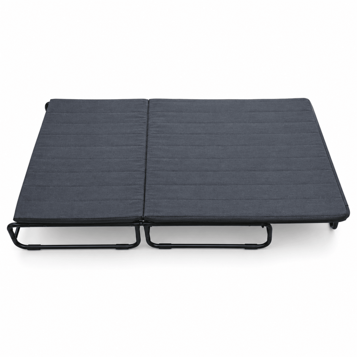 IKEA HAMMARN 2-Seater Sofa-Bed – Dark Grey & Black - Al Thahani Furniture