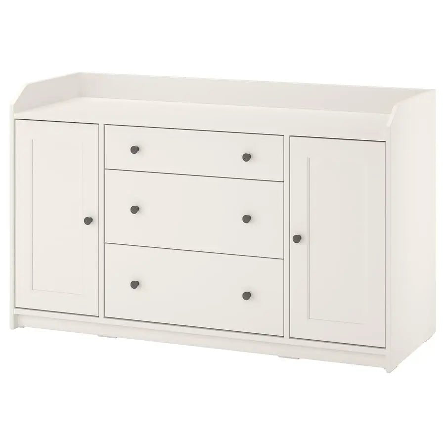 IKEA HAUGA Sideboard | White - used 4 months - Al Thahani Furniture
