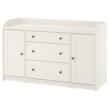 IKEA HAUGA Sideboard | White - used 4 months - Al Thahani Furniture