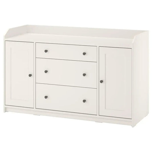 IKEA HAUGA Sideboard | White - used 4 months - Al Thahani Furniture