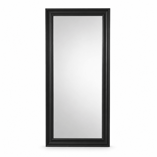 IKEA HEMNES Black-Brown Solid Pine Full-Length Mirror | 74x165 cm - Al Thahani Furniture