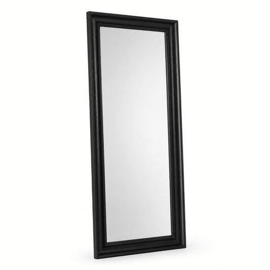 IKEA HEMNES Black-Brown Solid Pine Full-Length Mirror | 74x165 cm - Al Thahani Furniture