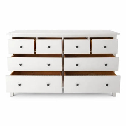 IKEA HEMNES Chest of 8 Drawers – White Stain – Used 5 Months (Excellent Condition) - althahanifurniture