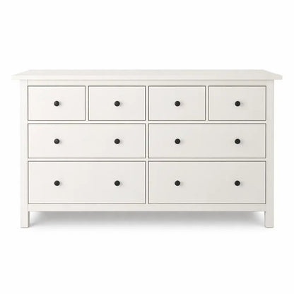 IKEA HEMNES Chest of 8 Drawers – White Stain – Used 5 Months (Excellent Condition) - althahanifurniture