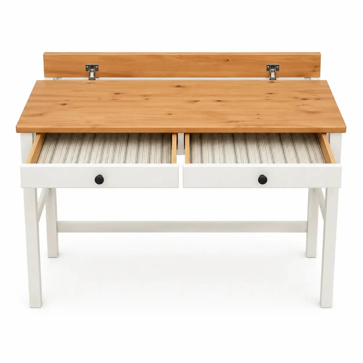 IKEA HEMNES Desk with 2 Drawers | used 4 months - Al Thahani Furniture
