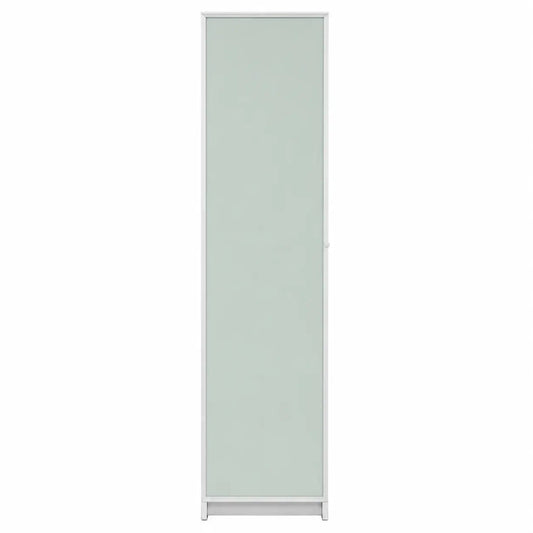 IKEA HÖGBO Glass Door | White Frame, 40x192 cm - used 3 months - Al Thahani Furniture