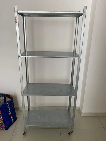 IKEA HYLLIS Shelving Unit | Galvanized Steel - althahanifurniture