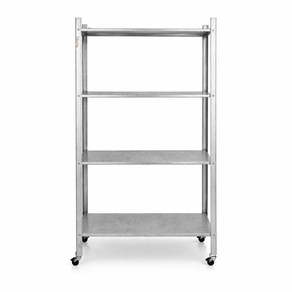 IKEA HYLLIS Shelving Unit – Galvanized Steel – 60x27x140 cm - althahanifurniture
