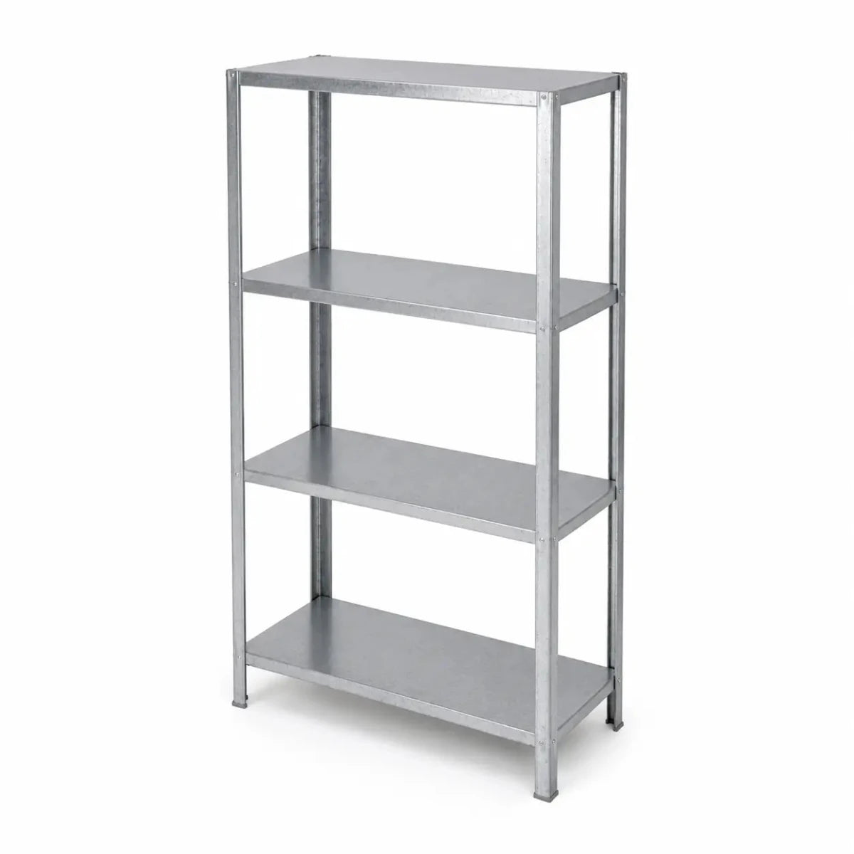 IKEA HYLLIS Shelving Unit | Indoor/Outdoor, Galvanized, 60x27x140 cm - used 5 months - Al Thahani Furniture