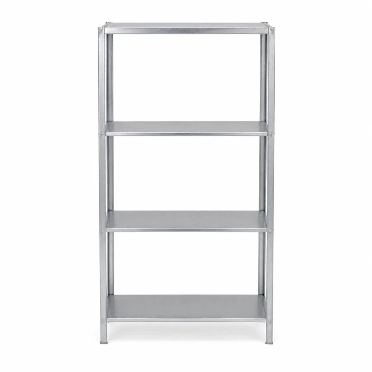 IKEA HYLLIS Shelving Unit | Indoor/Outdoor, Galvanized, 60x27x140 cm - used 5 months - Al Thahani Furniture