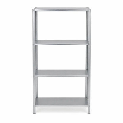 IKEA HYLLIS Shelving Unit | Indoor/Outdoor, Galvanized, 60x27x140 cm - used 5 months - Al Thahani Furniture
