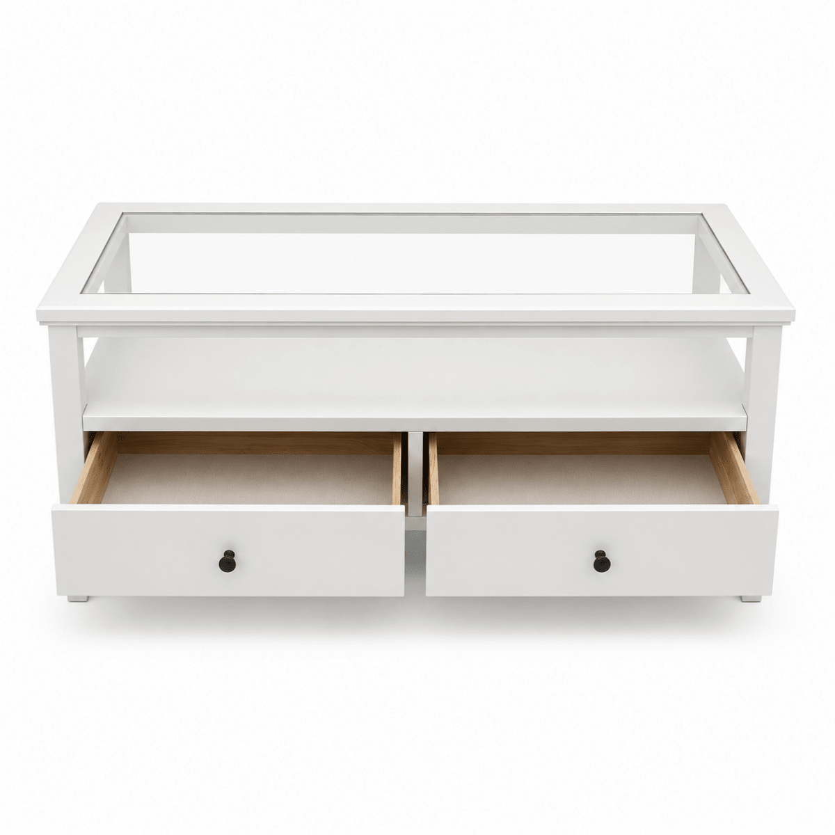IKEA IDANÄS Coffee Table – White – 107 × 55 × 49 cm - Al Thahani Furniture
