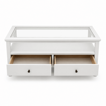 IKEA IDANÄS Coffee Table – White – 107 × 55 × 49 cm - Al Thahani Furniture