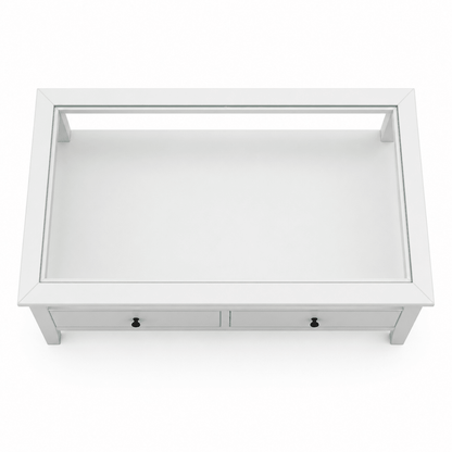 IKEA IDANÄS Coffee Table – White – 107 × 55 × 49 cm - Al Thahani Furniture