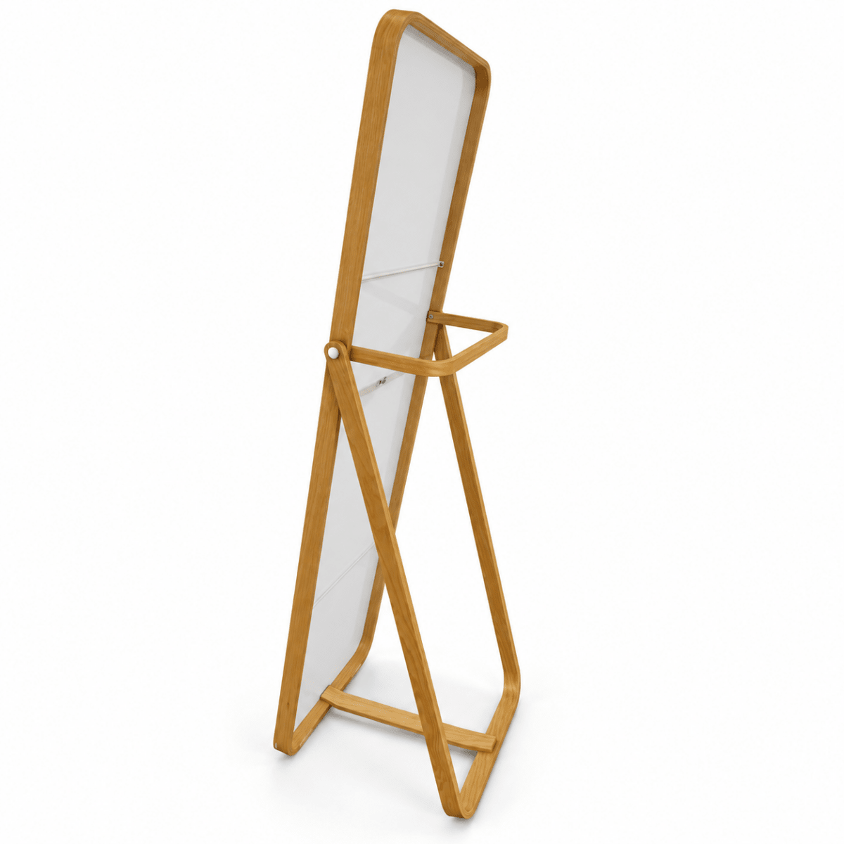 IKEA IKORNNES Standing Mirror – Ash – 52 × 167 cm - Al Thahani Furniture