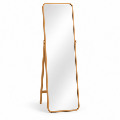 IKEA IKORNNES Standing Mirror – Ash – 52 × 167 cm - Al Thahani Furniture