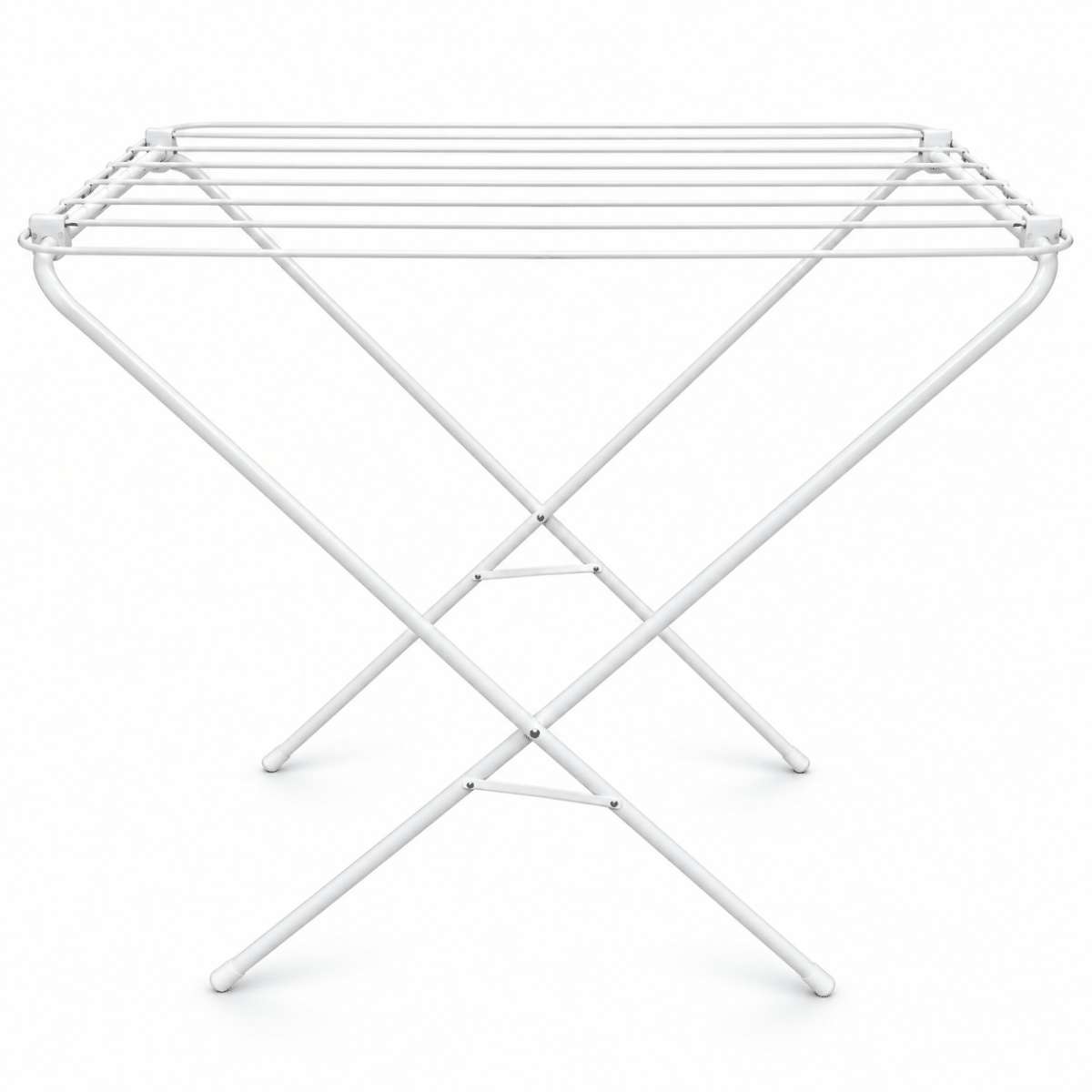 IKEA JÄLL Folding Clothes Drying Rack – White – 79 × 40 × 82 cm - Al Thahani Furniture